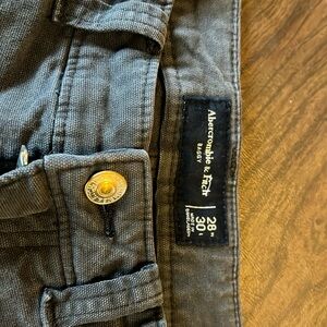 Practically new Abercrombie and Fitch baggy workwear pant.